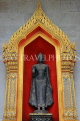 THAILAND, Bangkok, WAT BENCHAMABOPHIT, Lopburi style ancient Buddha statue, THA3074JPL