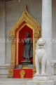 THAILAND, Bangkok, WAT BENCHAMABOPHIT, Lopburi style ancient Buddha statue, THA3075JPL