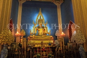 THAILAND, Bangkok, WAT BENCHAMABOPHIT, Ordination Hall, Buddha Chinnarat, THA3019JPL