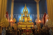 THAILAND, Bangkok, WAT BENCHAMABOPHIT, Ordination Hall, Buddha Chinnarat, THA3020JPL