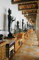 THAILAND, Bangkok, WAT BENCHAMABOPHIT, cloister with Buddha statues, THA3033JPL