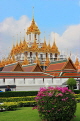 THAILAND, Bangkok, WAT RATCHANATDARAM (Loha Prasat) complex, THA3371JPL
