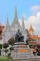 THAILAND, Bangkok, WAT RATCHANATDARAM complex, King Rama III memorial, THA3384JPL