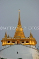THAILAND, Bangkok, WAT SAKET (Golden Mount Temple), dusk view, THA3293JPL