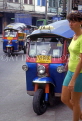 THAILAND, Bangkok, street scene and Tuk Tuk (taxis), THA1816JPL