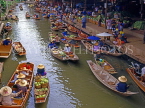THAILAND, Damnoen Saduak (Floating Market), sampans, THA1876JPL