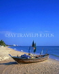 THAILAND, Hua-Hin, beach and fishing boat, THA1766JPL