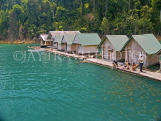 THAILAND, Khao Sok National Park, floating rafthouses, Emerald Chao Larn Lake, THA1962JPL