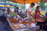 THAILAND, Northern Thailand, Chiang Mai, shrimp and cuttlefish food stall, THA1959JPL