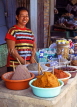 THAILAND, Northern Thailand, Chiang Mai, street vendor with ground spices, THA209JPL