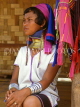 THAILAND, Northern Thailand, Mae Hong Son, Pa Dong tribe girl, THA1885JPL