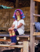 THAILAND, Northern Thailand, Mae Hong Son, Pa Dong tribe woman, THA1762JPL