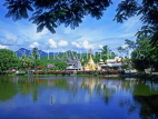 THAILAND, Northern Thailand, Mae Hong Son, Wat Chon Kland & Chong Khum, lake, THA1667JPL