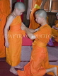THAILAND, Northern Thailand, Mae Hong Son, novice monks given their first robes, THA2131PL