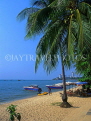 THAILAND, Pattaya, beach and coconut trees, THA604JPL