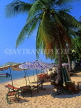 THAILAND, Pattaya, beach with sunshades and coconut trees, THA605JPL