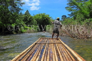 THAILAND, Phang Nga Province, KHAO LAK, Bamboo Rafting, THA4394JPL