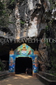 THAILAND, Phang Nga Province, KHAO LAK, Wat Suwan Khuha cave temple, entrance, THA4367JPL
