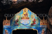 THAILAND, Phang Nga Province, KHAO LAK, Wat Suwan Khuha cave temple, entrance, THA4369JPL