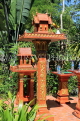 THAILAND, Phang Nga Province, KHAO LAK, small spirit house (shrine), THA4452JPL