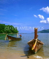 THAILAND, Phuket, Kata Beach and fishing boats, THA338JPL