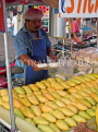 THAILAND, Phuket, fruit stall and vendor, ripe mangoes, THA20104JPL