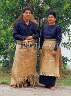 TONGA, Tongans in traditional 'mourning' costume, TON222JPL