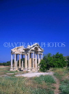 TURKEY, Aphrodisias, Temple of Aphrodite, Tetrapylon Gateway ruins, TUR231JPL