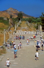 TURKEY, Ephesus, Arcadian Way and tourists, TUR580JPL