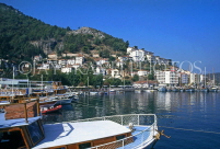 TURKEY, Fethiye, harbourfront and boats, TUR584JPL