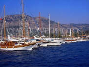 TURKEY, Gocek, coast and marina, TUR713JPL