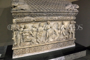 TURKEY, Istanbul, Archaeological Museums, marble sarcophagus, TUR1486PL