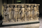 TURKEY, Istanbul, Archaeological Museums, marble sarcophagus, TUR1488PL