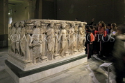 TURKEY, Istanbul, Archaeological Museums, marble sarcophagus, TUR1489PL