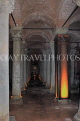 TURKEY, Istanbul, Byzantine Basilica Cisterns, Marble Columns, TUR939JPL