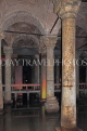 TURKEY, Istanbul, Byzantine Basilica Cisterns, Marble Columns, TUR941JPL