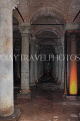 TURKEY, Istanbul, Byzantine Basilica Cisterns, Marble Columns, TUR943JPL