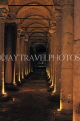 TURKEY, Istanbul, Byzantine Basilica Cisterns, Marble Columns, TUR949JPL