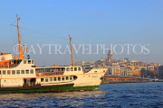 TURKEY, Istanbul, Eminonu Waterfront, and ferry, TUR1345JPL