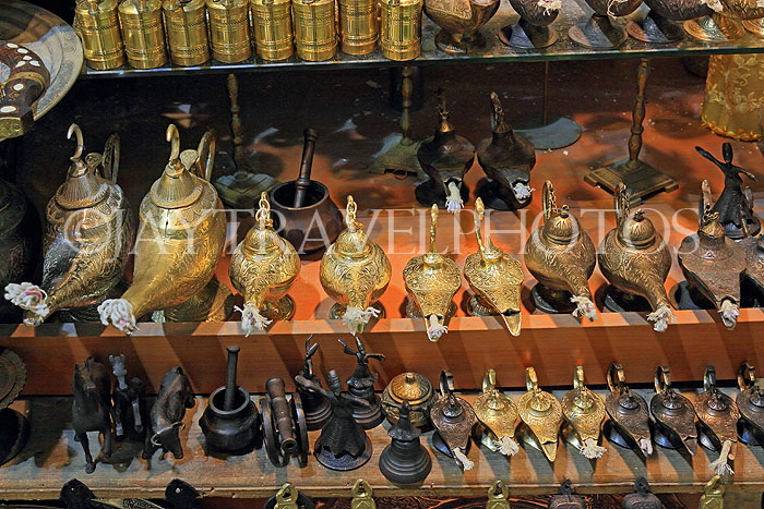TURKEY, Istanbul, Grand Bazaar (Kapali Carsi), 'Aladin' Oil Lamps,TUR1265JPL
