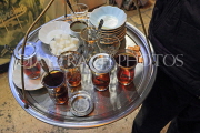 TURKEY, Istanbul, Grand Bazaar (Kapali Carsi), Turkish Tea service to vendors, TUR1294JPL