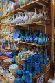 TURKEY, Istanbul, Grand Bazaar (Kapali Carsi), ceramics display in shop,TUR1242JPL