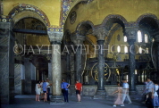 TURKEY, Istanbul, Hagia Sophia (Aiyasofya mosque) basilica, Upper gallery, TUR417JPL