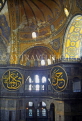 TURKEY, Istanbul, Hagia Sophia (Aiyasofya mosque) basilica, interior, TUR704JPL