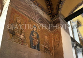 TURKEY, Istanbul, Hagia Sophia (Ayasofya mosque), 12th century mosaics, TUR895JPL