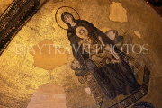 TURKEY, Istanbul, Hagia Sophia (Ayasofya mosque), Mary & Christ child mosaic, TUR911JPL