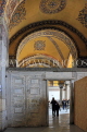 TURKEY, Istanbul, Hagia Sophia (Ayasofya mosque) basilica, Marble Door, TUR877JPL