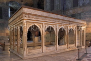TURKEY, Istanbul, Hagia Sophia (Ayasofya mosque) basilica, Muezzin Gallery, TUR867JPL