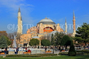 TURKEY, Istanbul, Hagia Sophia (Ayasofya mosque) basilica, TUR1196JPL