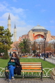 TURKEY, Istanbul, Hagia Sophia (Ayasofya mosque) basilica, TUR836JPL